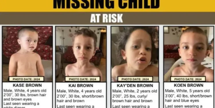 Four Siblings from Palmdale Reported Missing