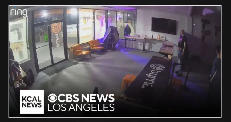 Burglary suspects target self-defense store in Los Angeles County
