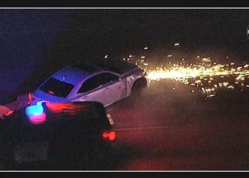 CHP uses PIT maneuver on 105 Freeway to end 2-hour chase after car loses wheel