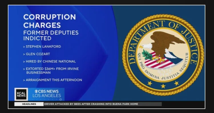 Former law enforcement officers allegedly extorted $37 million from Irvine man by threatening him and his family