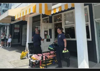 Heat Exhaustion Causes Woman to Collapse at Something About Her Sandwich Shop